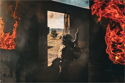 Zmechanizowani na torze napalmowym