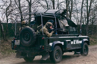 Strzelecki sprawdzian u mińskich żandarmów