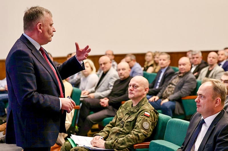 Spotkanie przedsiębiorców realizujących zadania na rzecz Sił Zbrojnych RP