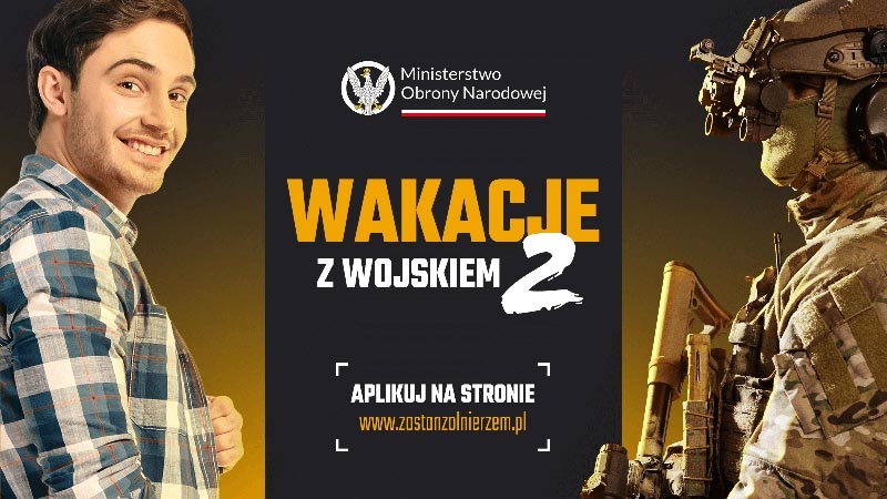Startuje nabór na letnie szkolenia „Wakacje z wojskiem”