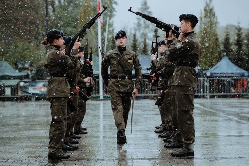 Wojskowe widowisko w Zakopanem